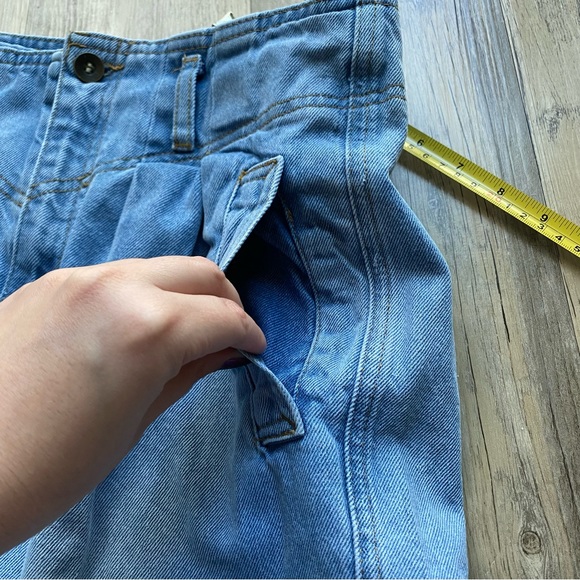 Light Wash BDG Urban Outfitters Paper Bag High Rise Jeans - Picture 3 of 10